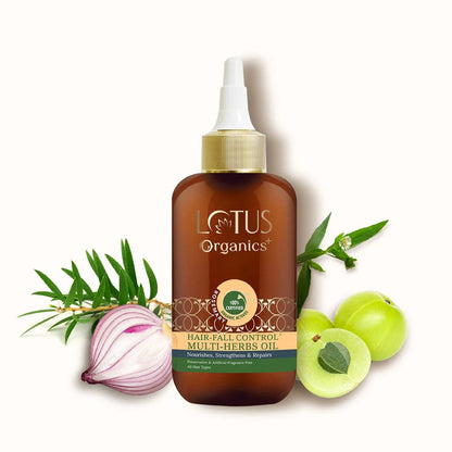 Lotus Organics+ Cosmetics Lotus Hair Fall Control Kit for Women