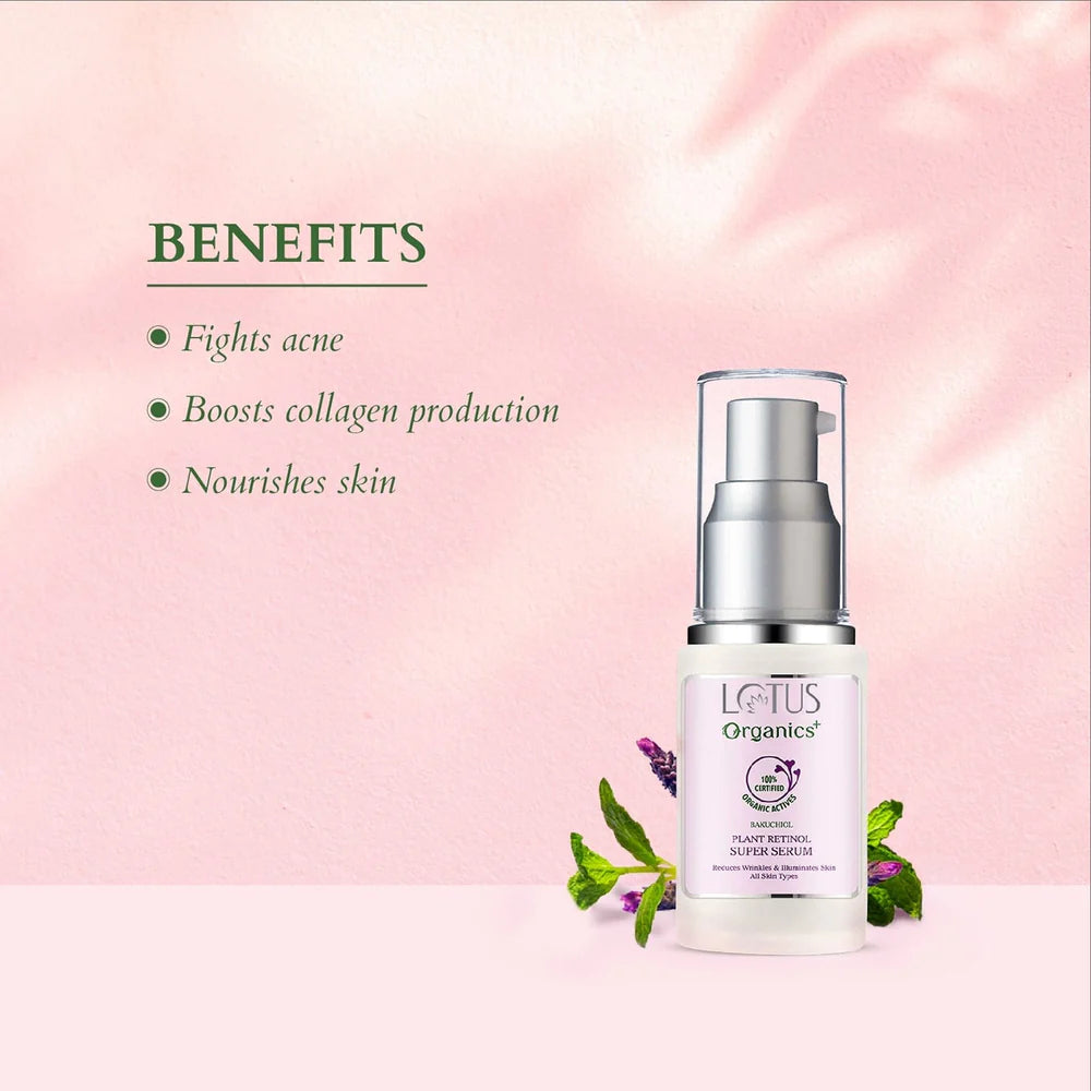 Lotus Organics+ Cosmetics Summer Bakuchiol Combo