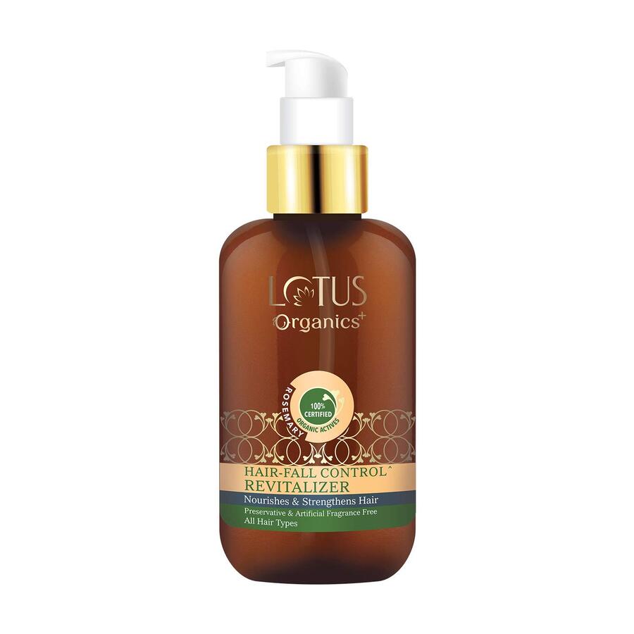 Lotus Organics+ Cosmetics Hair Fall Control Revitalizer Oil 100ml