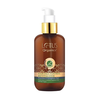 Lotus Organics+ Cosmetics Hair Fall Control Revitalizer Oil 100ml