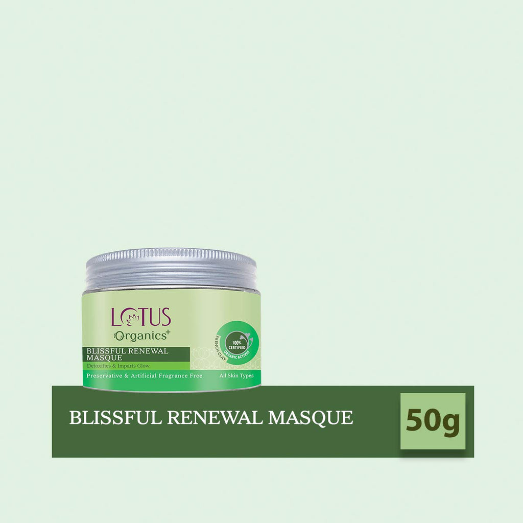 Lotus Organics+ Cosmetics Blissful Renewal Mask 50g