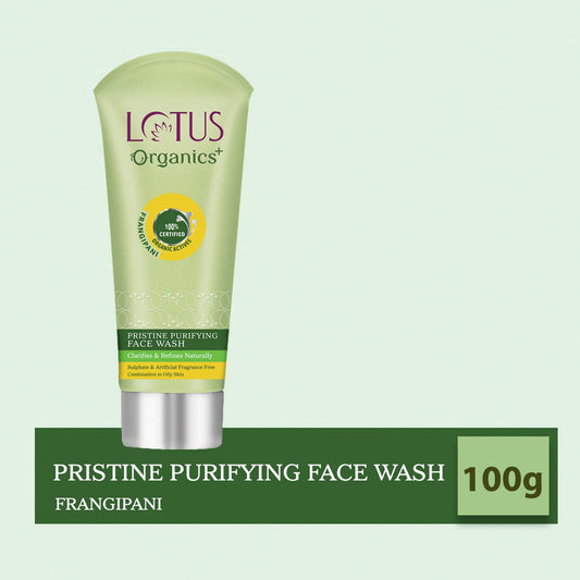 Lotus Organics+ Cosmetics Pristine Purifying Facewash 100g