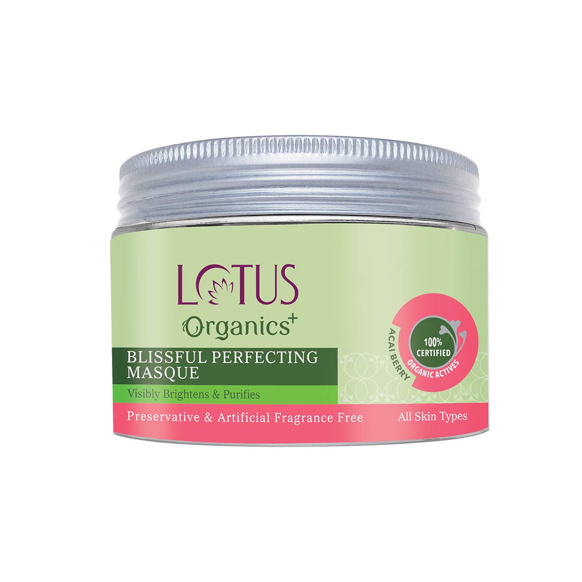 Lotus Organics+ Cosmetics Blissful Perfecting Mask 50g