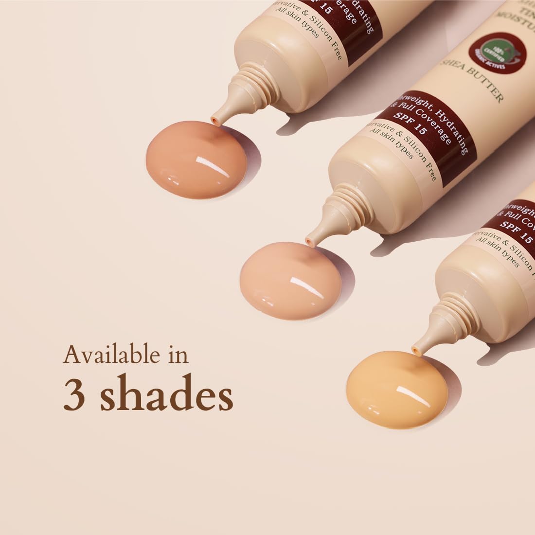 Lotus Herbals Organics+ Shea Luxe Tinted Moisturiser SPF-15