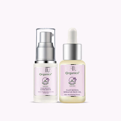 Lotus Organics+ Cosmetics Bakuchiol Advanced Anti Ageing Duo