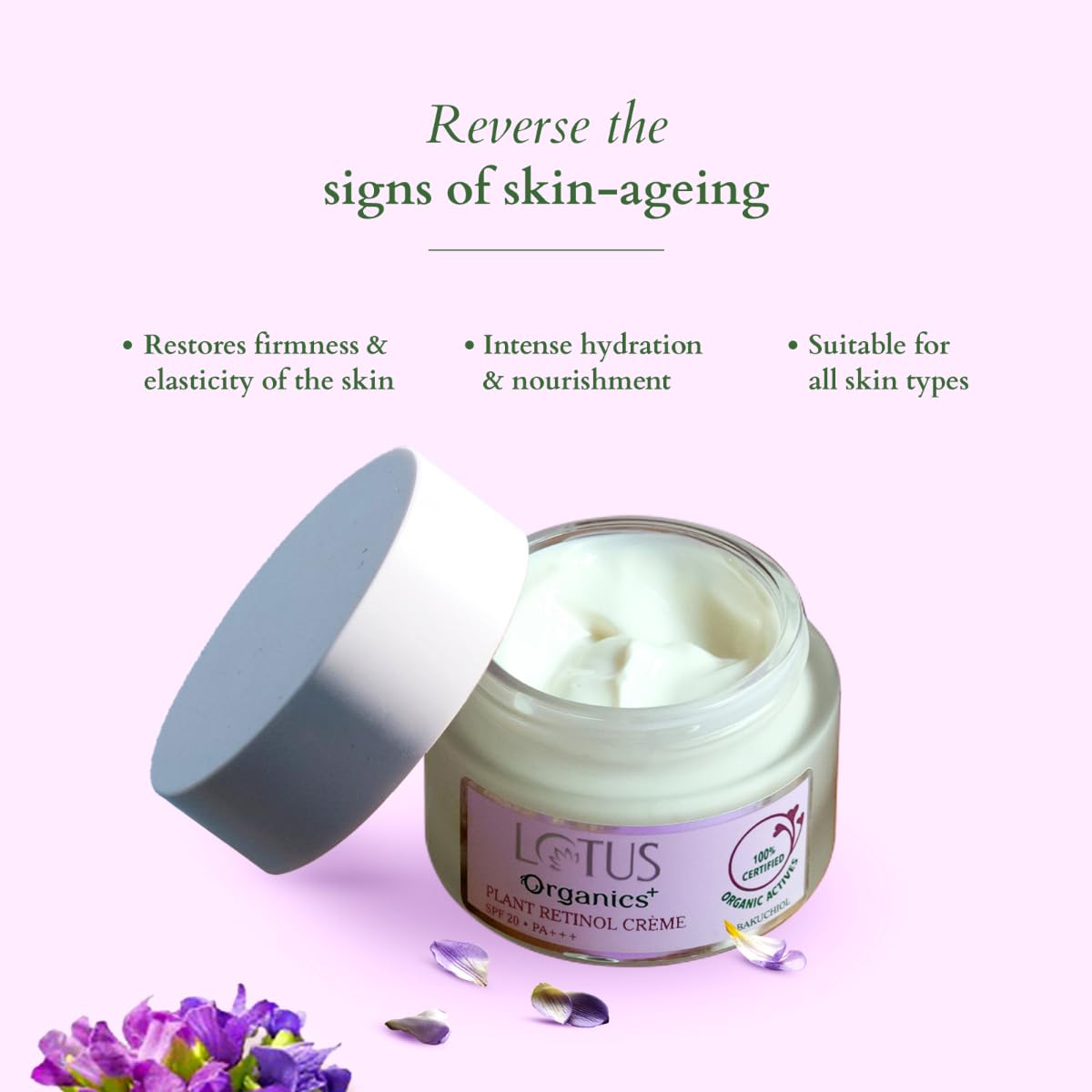 Lotus Organics+ Cosmetics Bakuchiol Anti-Ageing Combo