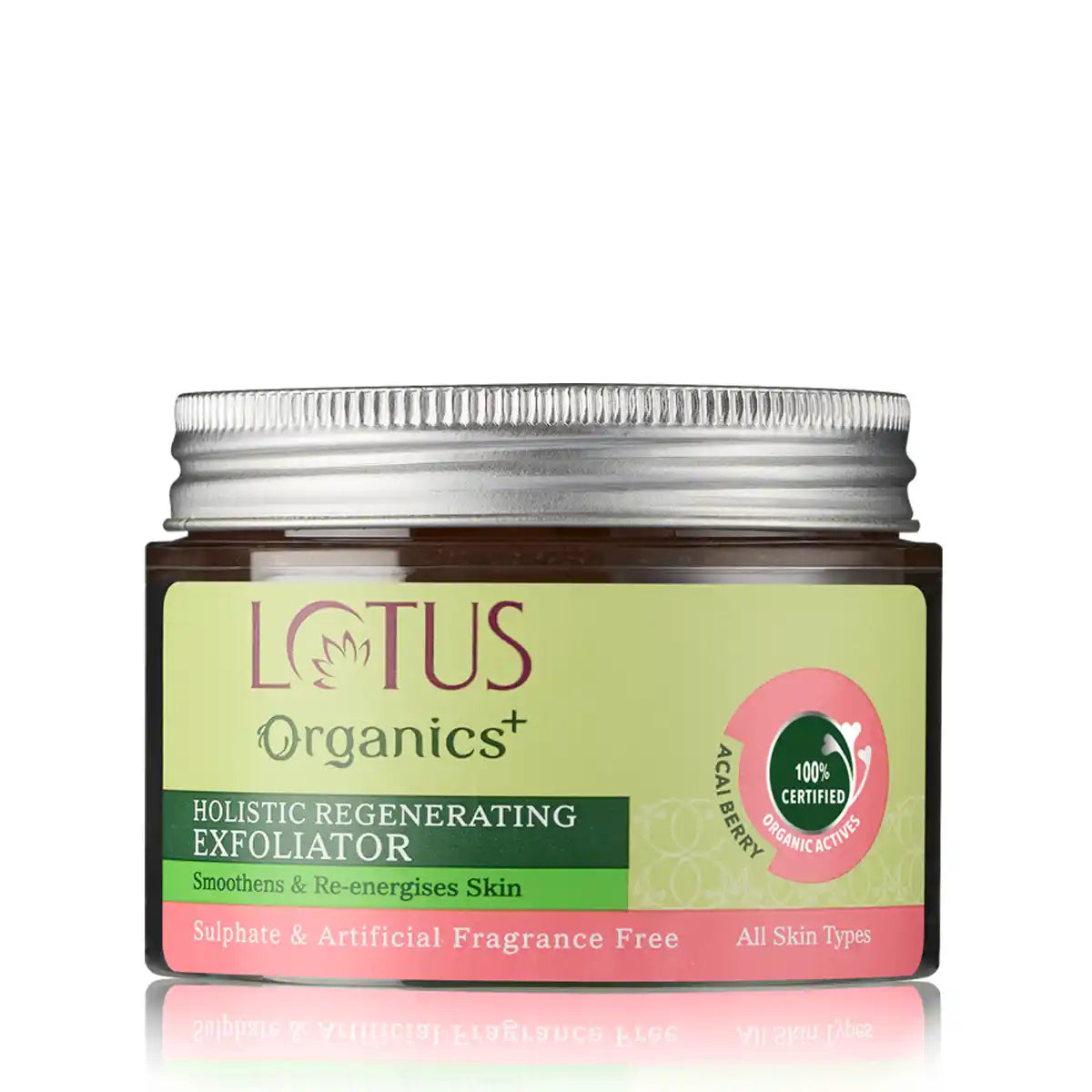 Lotus Organics+ Cosmetics Holistic Regenerating Exfoliator 100g
