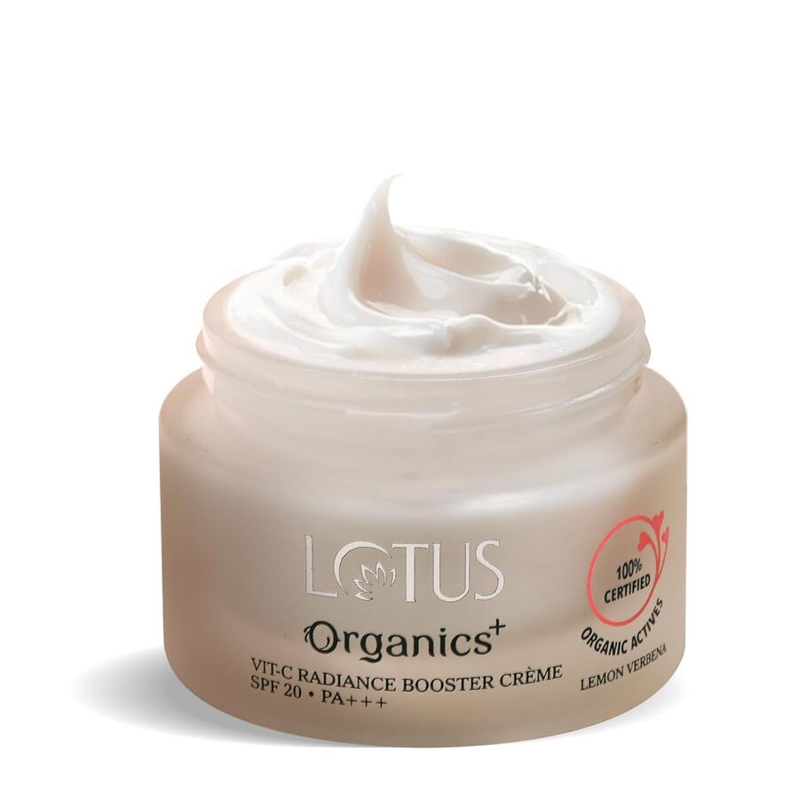 Lotus Organics+ Cosmetics Vit C Radiance Booster Cream SPF-20 50g