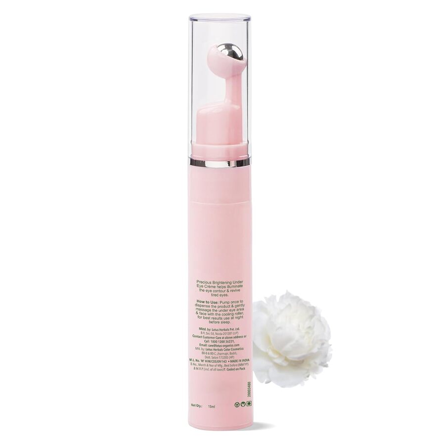 Lotus Organics+ Cosmetics Precious Brightening Under Eye Cream 15ml