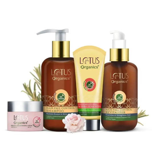 Lotus Organics+ Cosmetics Daily Care Beauty Combo
