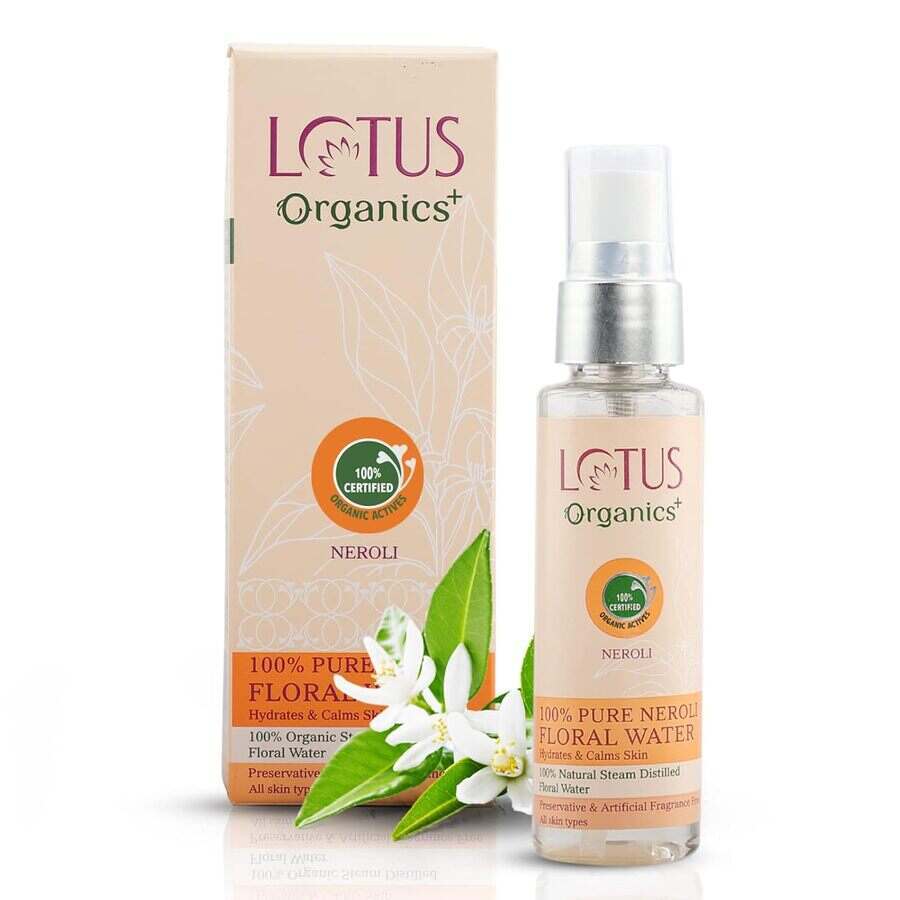 Lotus Organics+ Cosmetics 100% Pure Nerolifloral Water 50ml