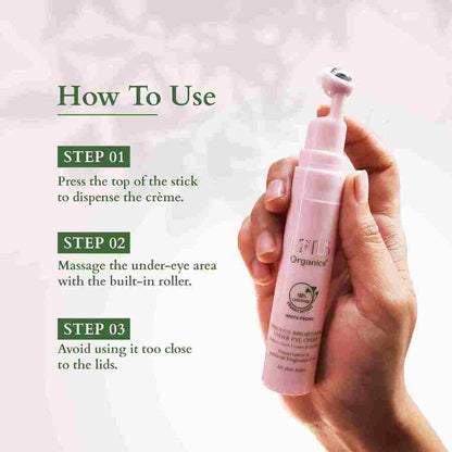 Lotus Organics+ Cosmetics Precious Brightening Under Eye Cream 15ml