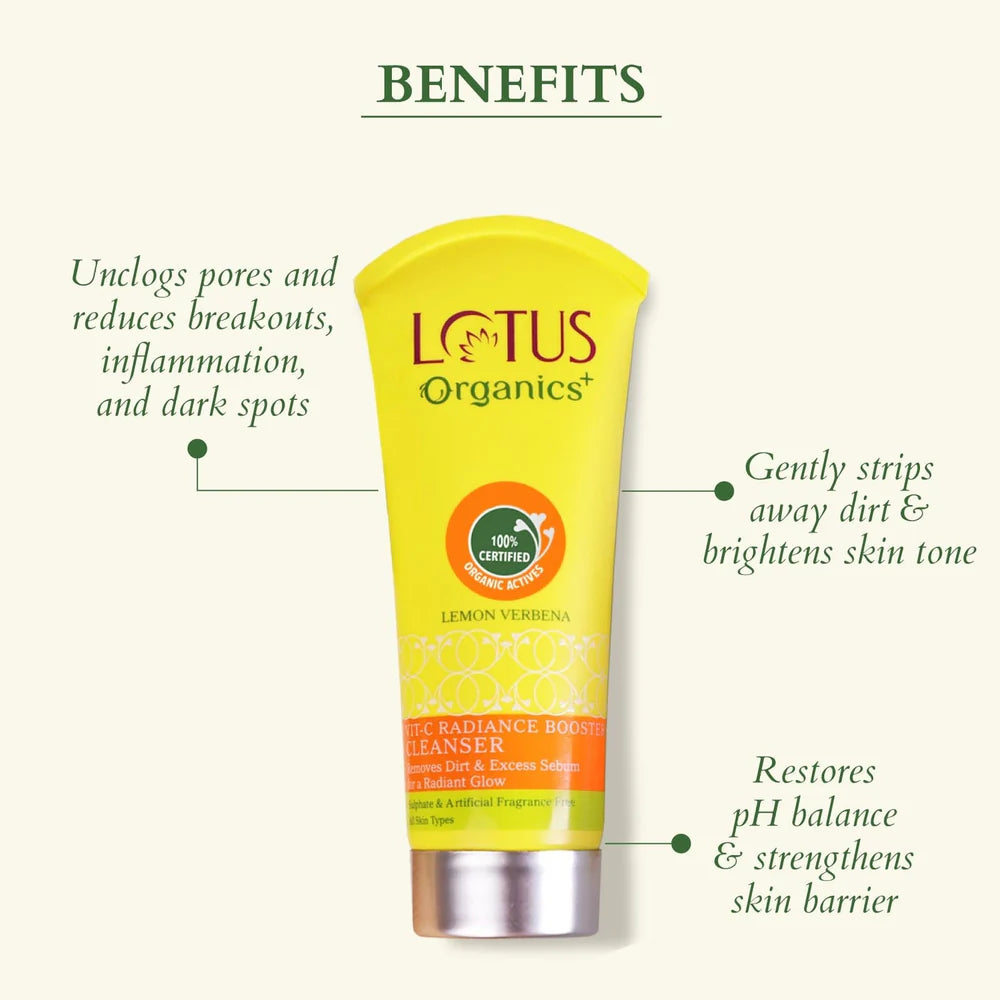 Lotus Organics+ Cosmetics Vit C Fresh Glow Duo