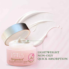 Lotus Organics+ Precious Brightening Creme Cream SPF-20 50g