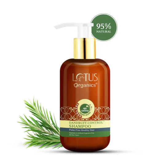 Lotus Organics+ Cosmetics Chemical Free Anti Dandruff Shampoo 300ml
