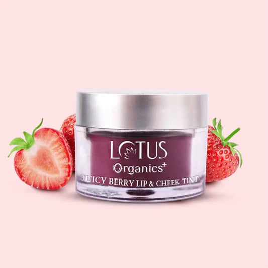 Lotus Organincs+ Cosmetics Juicy Berry Lip & Cheek Tint 10g
