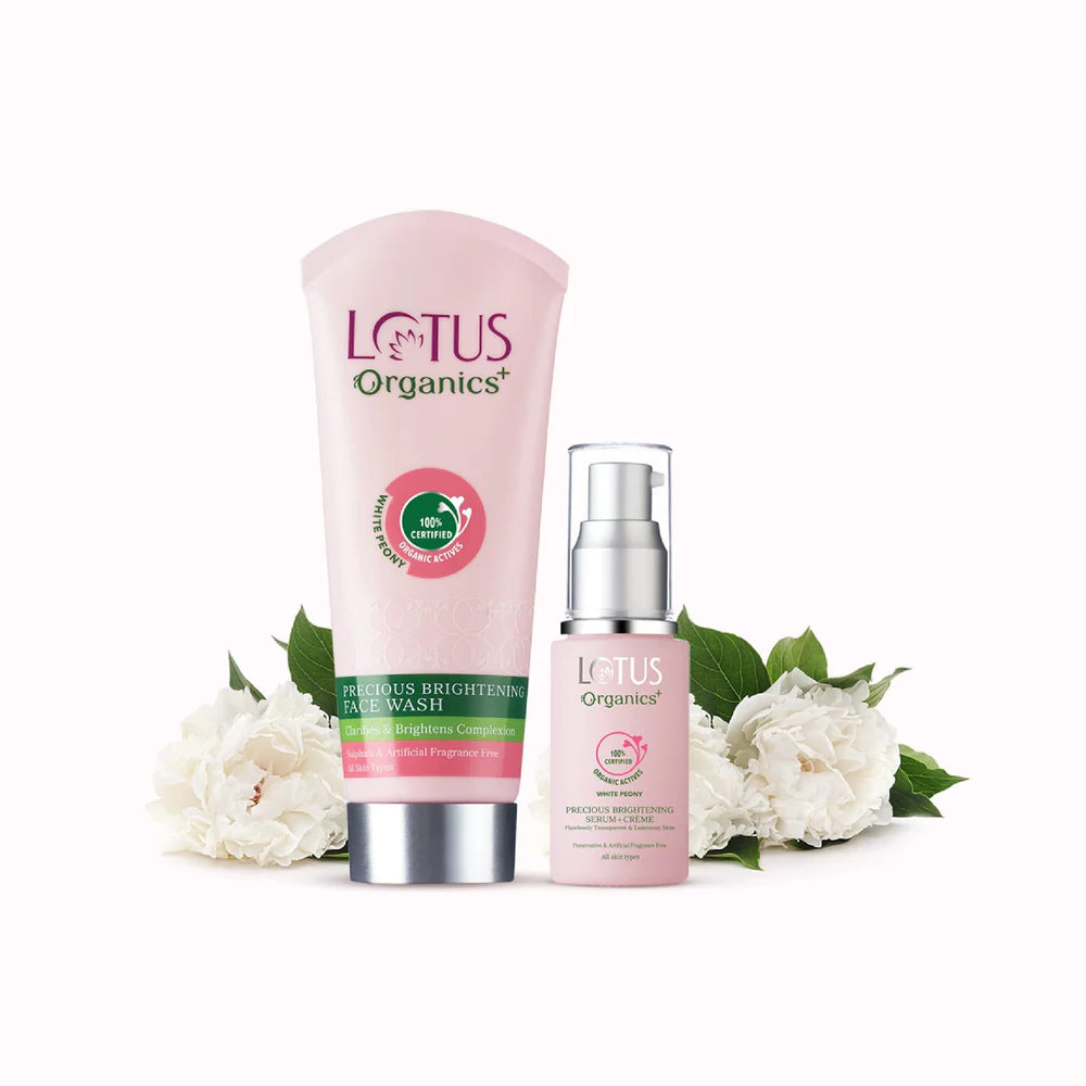Lotus Organics+ Cosmetics Precious Glow Essentials Combo