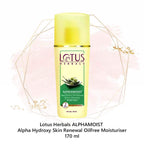 Lotus Herbals Cosmetics Alphamoist Skin Renewal Oil Free Moisturiser 170ml