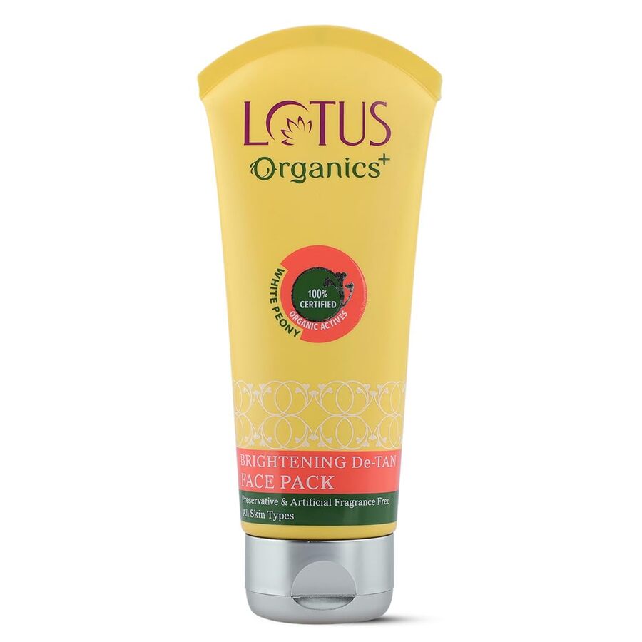 Lotus Organics+ Brightening De Tan Face Pack 100g