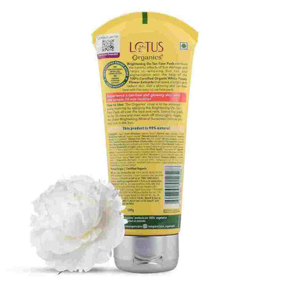 Lotus Organics+ Brightening De Tan Face Pack 100g