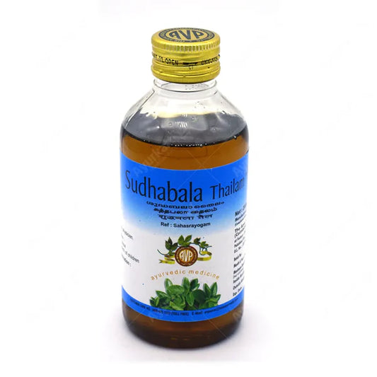 AVP Ayurvedic Sudhabala Thailam Oil 200ml