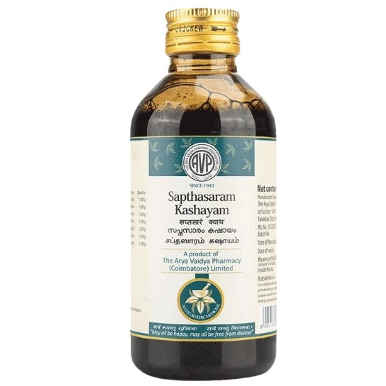 AVP Ayurvedic Sapthasaram Kashayam Liquid 200ml