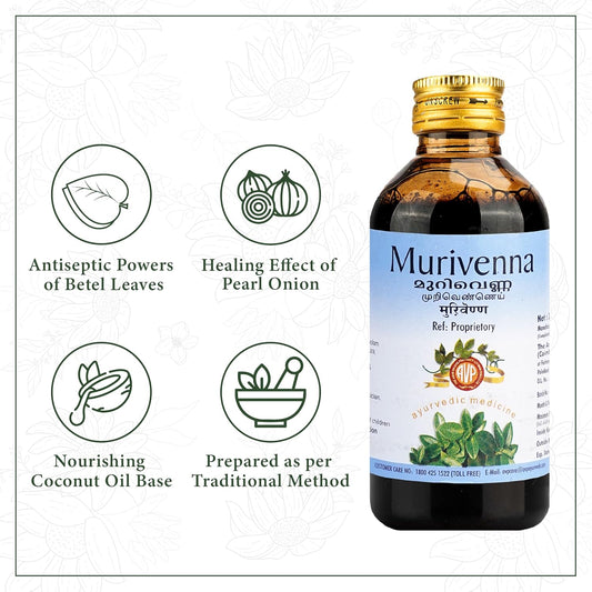 AVP Ayurvedic Murivenna Oil 200ml