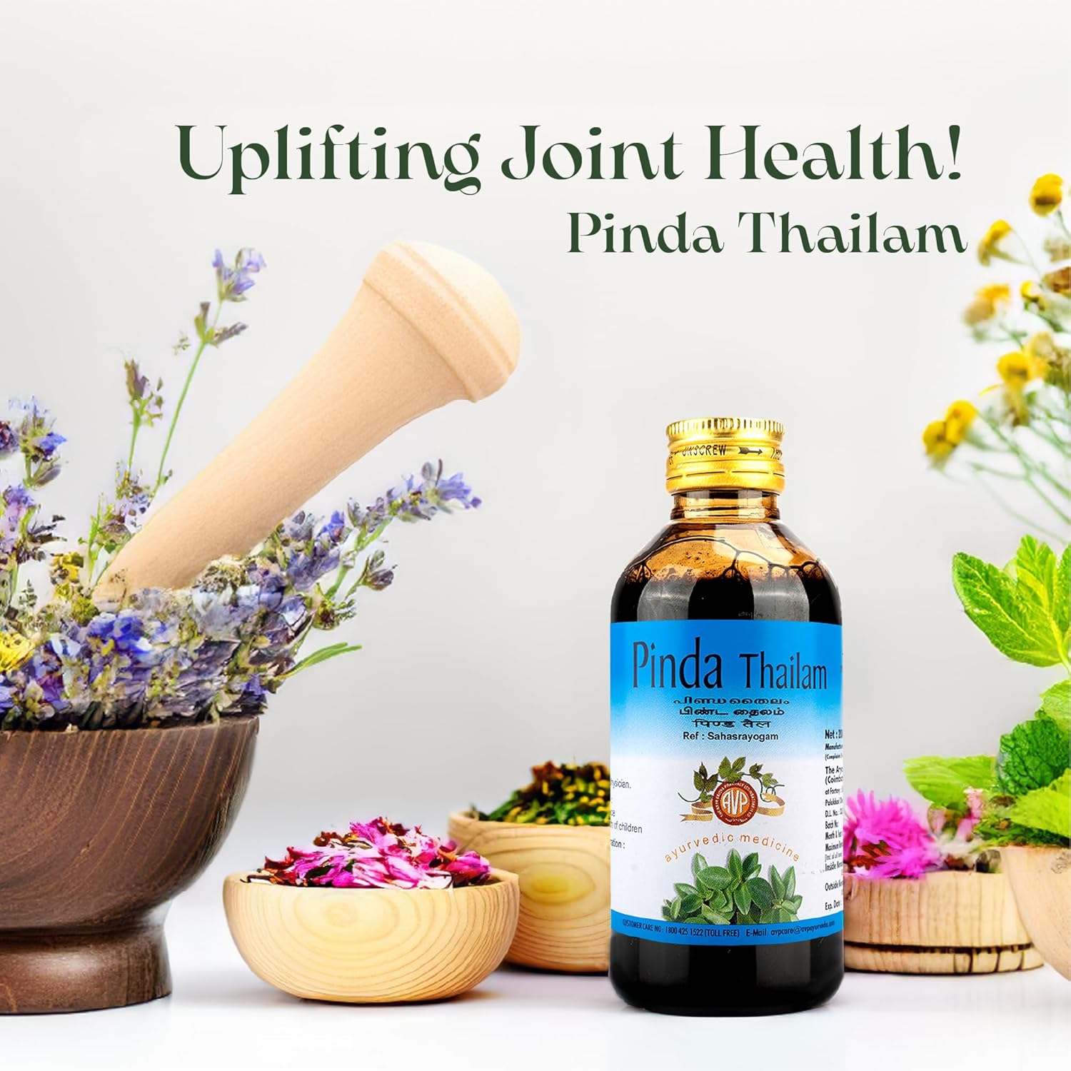 AVP Ayurvedic Pinda Thailam (KHAJITHAM) Oil