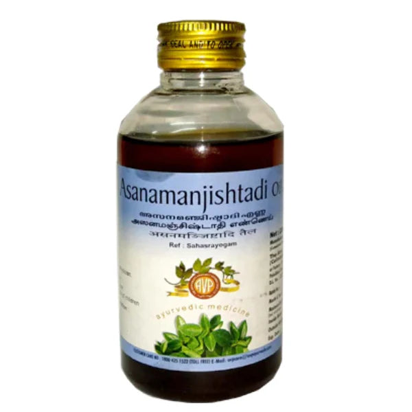 AVP Ayurvedic Asana Manjishtadi Oil 200ml