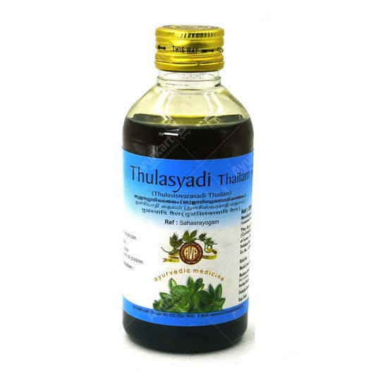 AVP Ayurvedic Thulasyadi Thulaseeswaradi Thailam Oil 200ML