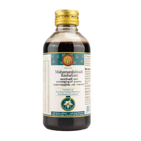 AVP Ayurvedic Mahamanjishtadi Kashayam Liquid 200ml