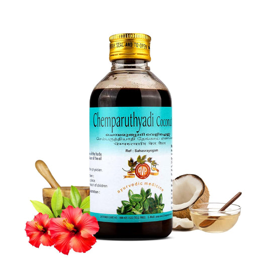 AVP Ayurvedic Chemparuthyadi Coconut Oil 200ml