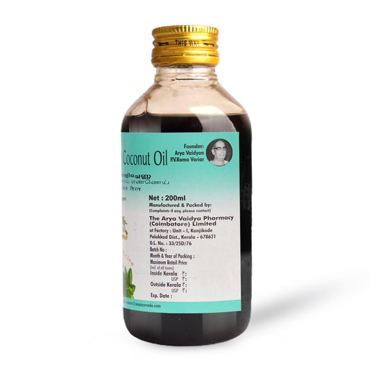 AVP Ayurvedic Balaguluchyadi Coconut Oil 200ml