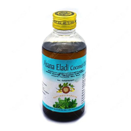 AVP Ayurvedic Asana Eladi Coconut Oil 200ml