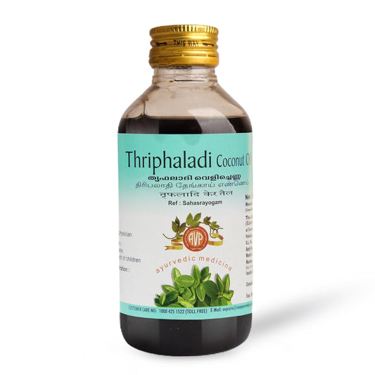 AVP Ayurvedic Thriphaladi Coconut Oil 200ml,450ml & Oil 200ml