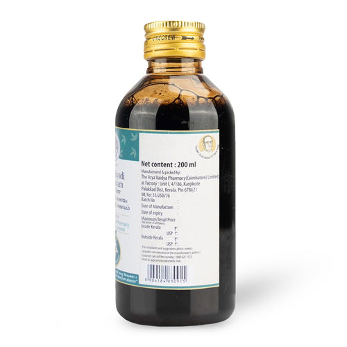 Arya Vaidya Pharmacy Brihathyadi Kashayam Ayurvedic Liquid – 200ml