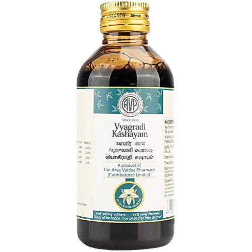 AVP Ayurvedic Vyagradi Kashayam Liquid 200ml