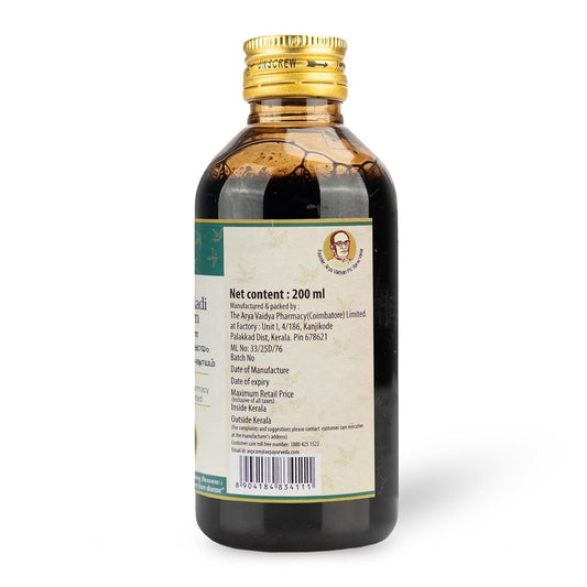 AVP Ayurvedic Patolamooladi Kashayam Liquid 200ml