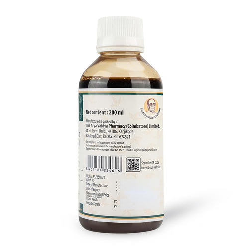 Arya Vaidya Pharmacy Rasnaerandadhi Kashayam Ayurvedic Liquid – 200ml