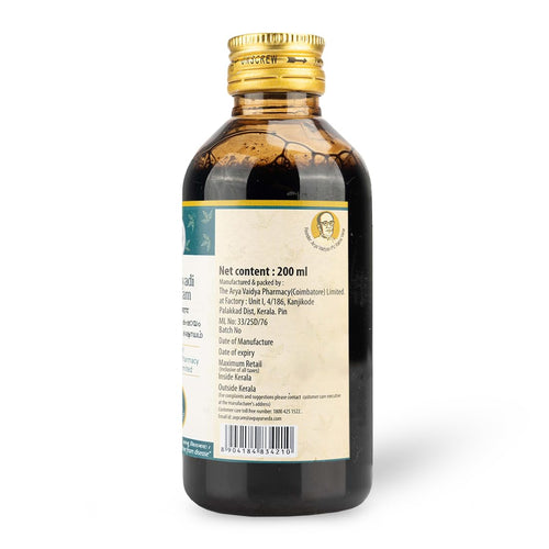 Arya Vaidya Pharmacy Prasarinyadi Kashayam Ayurvedic Liquid – 200ml