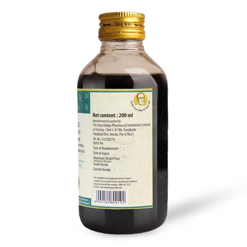 Arya Vaidya Pharmacy Rasonadi Kashayam Ayurvedic Liquid – 200ml