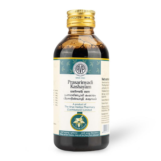 AVP Ayurvedic Prasarinyadi Kashayam Liquid 200ml