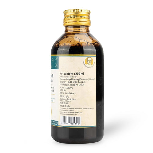 Arya Vaidya Pharmacy Sahacharadi Kashayam Ayurvedic Liquid – 200ml