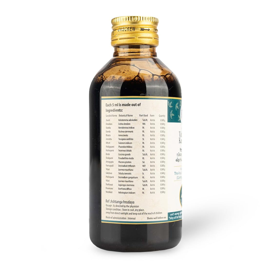 AVP Ayurvedic Vidaryadi Kashayam Liquid 200ml