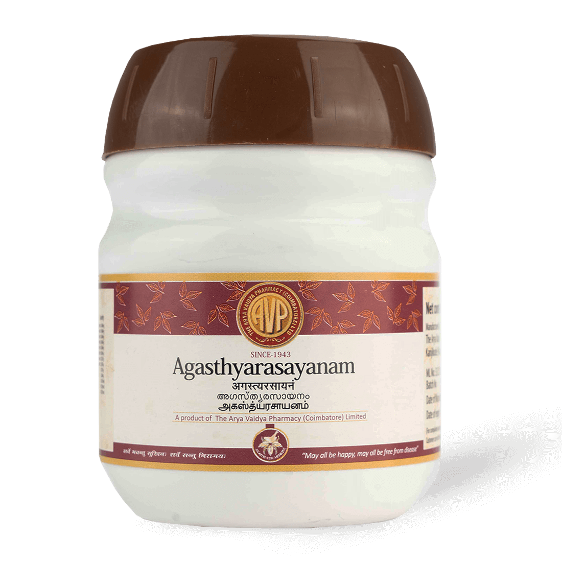 AVP Ayurvedic Agasthyarasayanam Paste 200g