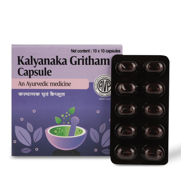 AVP Ayurvedic Kalyanaka Gritham Capsules