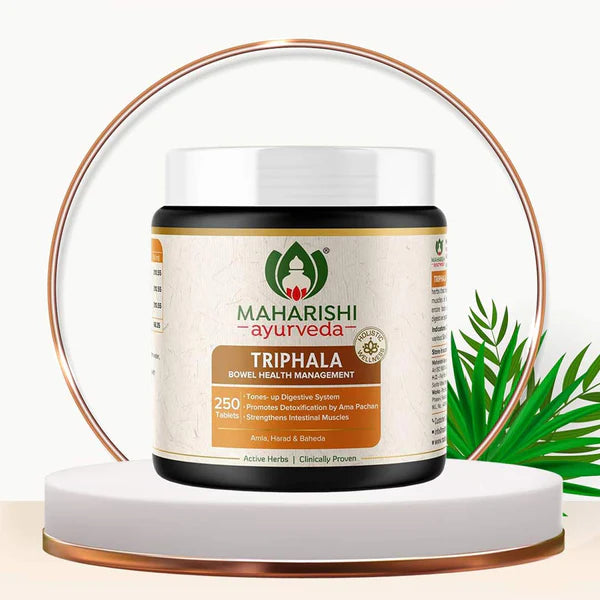 Maharishi Ayurveda Triphala For Digestive System And Promoting Detoxification Tablets