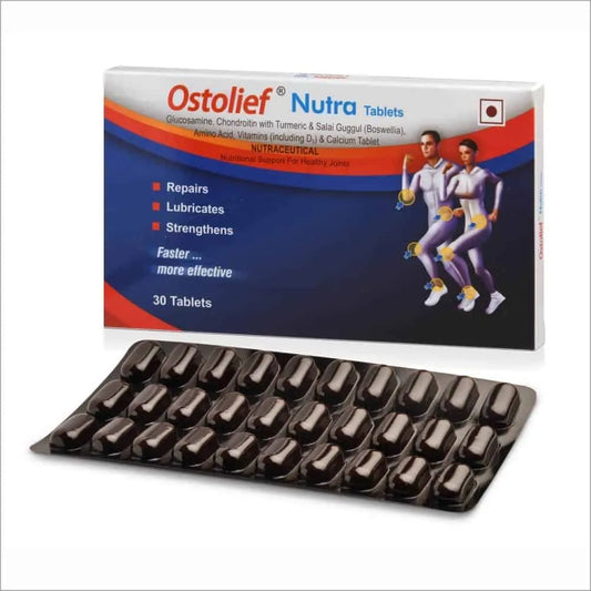 Charak Ayurvedic Ostolief 30 Tablets & Nutra 30 Tablets