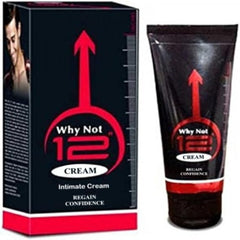 Why Not 12 inch /12" Cream Penis Natural & Real Enhancement Men Care Cream 100gm