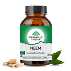 Organic India Ayurvedic Neem for Easy Blood Cleansing Capsule